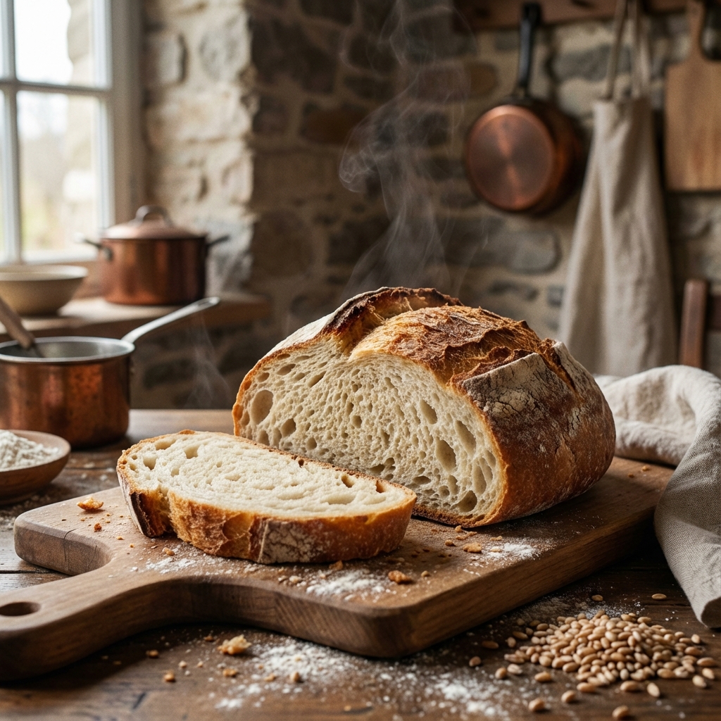 Easy No Sugar Bread Recipe (Standard Loaf)